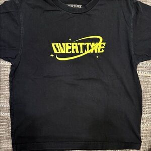 Overtime Kids Black T-Shirt
